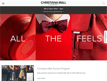 Tablet Screenshot of christianamall.com